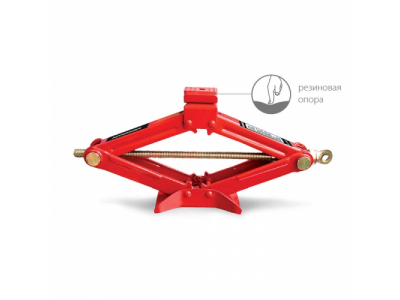 Домкрат винтовой ромбический 1т.(высота подъёма 350мм) (в кейсе) AUTOPROFI