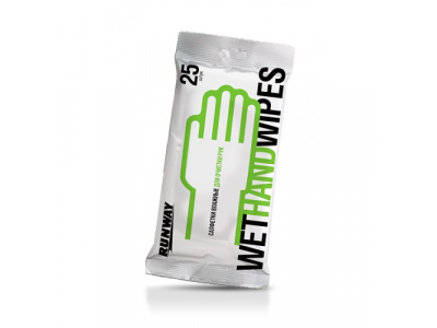 Салфетки влажные для очистки рук, RW640 RUNWAY