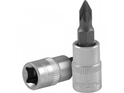 Насадка торцевая 1/4"DR с вставкой РZ № 1, Ombra 114601