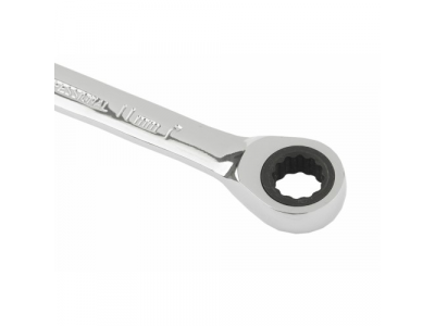 Ключ комбинированный трещоточный, 11мм, CrV, зеркальный хром// MATRIX PROFESSIONAL