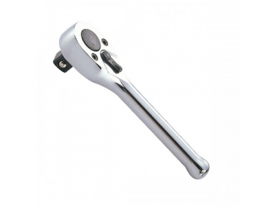 Трещотка 3/8", 110 мм, 64 зубца, флажковая, KING TONY