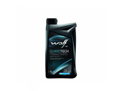 Моторное масло WOLF GUARDTECH 15W40 SHPD 1L