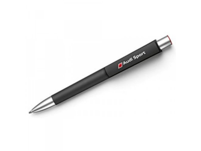 Пластиковая шариковая ручка Audi Sport Ballpoint pen, black от VAG Пластиковая шариковая ручка Audi Sport Ballpoint pen, black